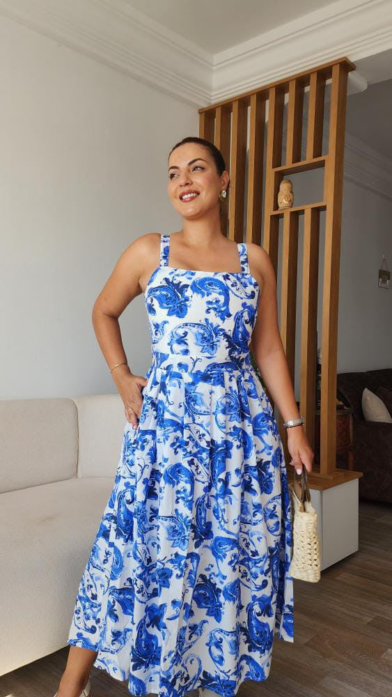 Robe Lamis Bleu