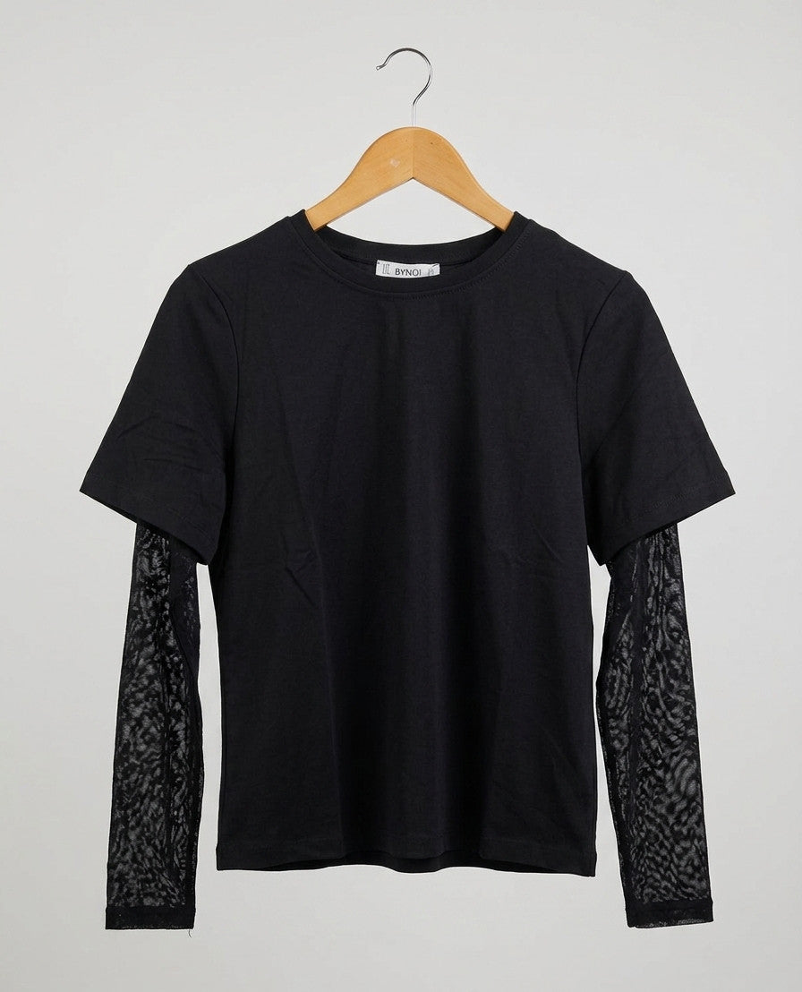 Pull Dentelle Noir