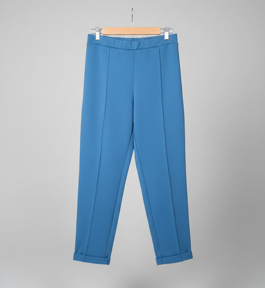 Pantalon Basique Bleu Jean