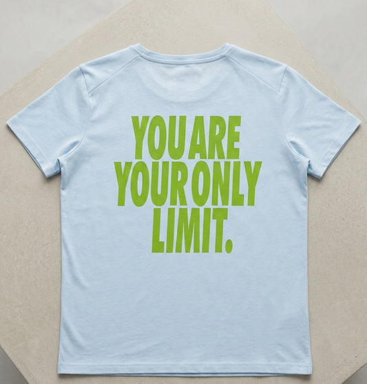 T-Shirt Only Limit Bleu