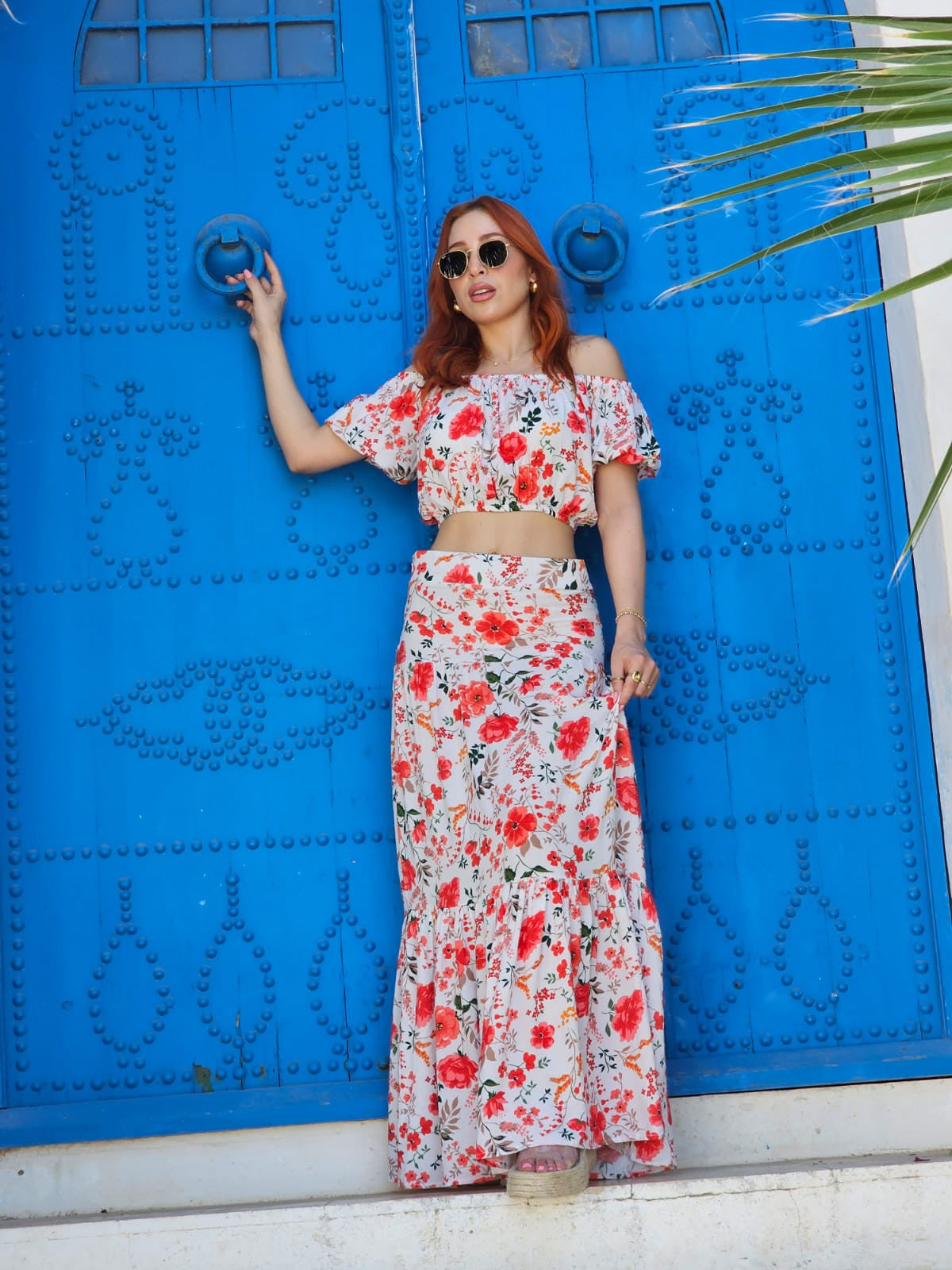 Set Floral Rouge