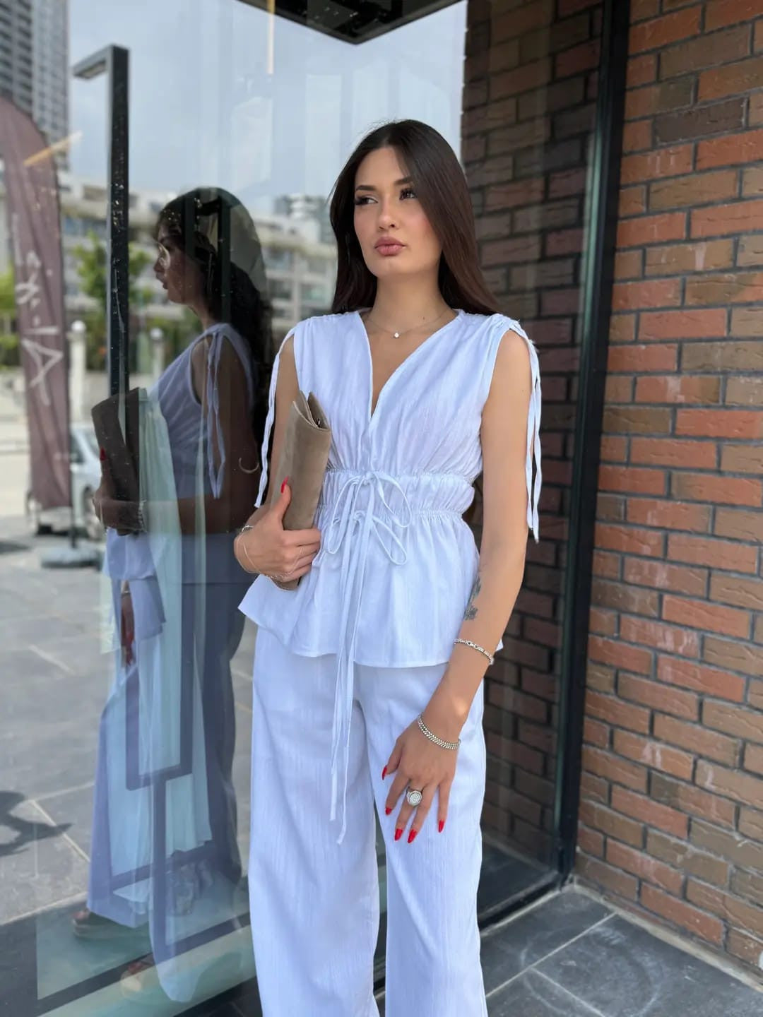 Set Amal Blanc