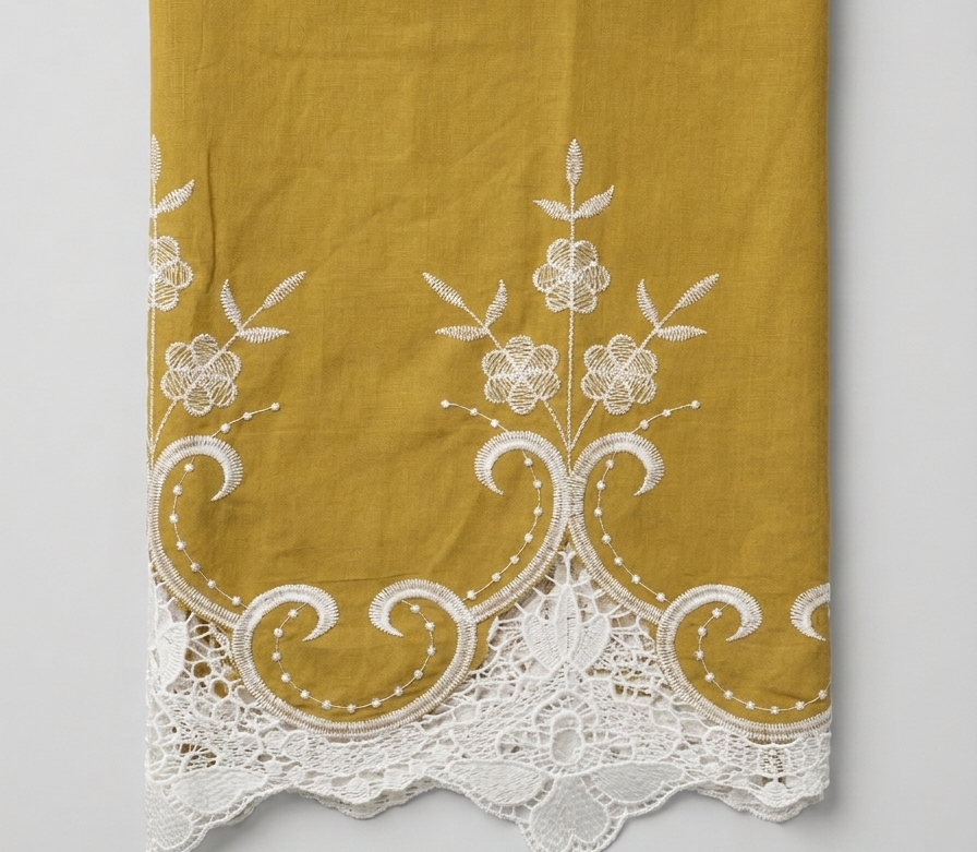 Set Sabrina Brodé Vert