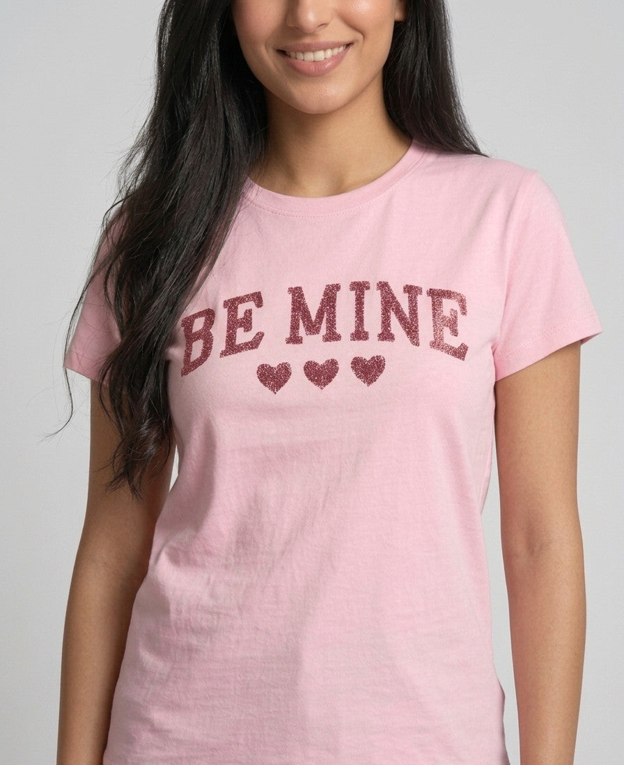 T-Shirt Be Mine Pink