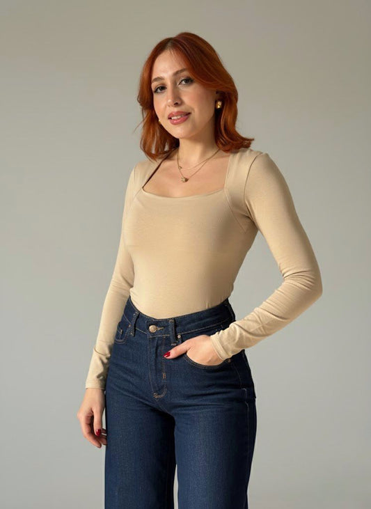 Body Col Carré Beige image 0