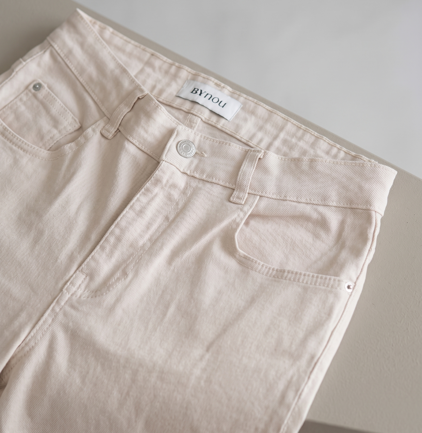Pantalon Jean Beige