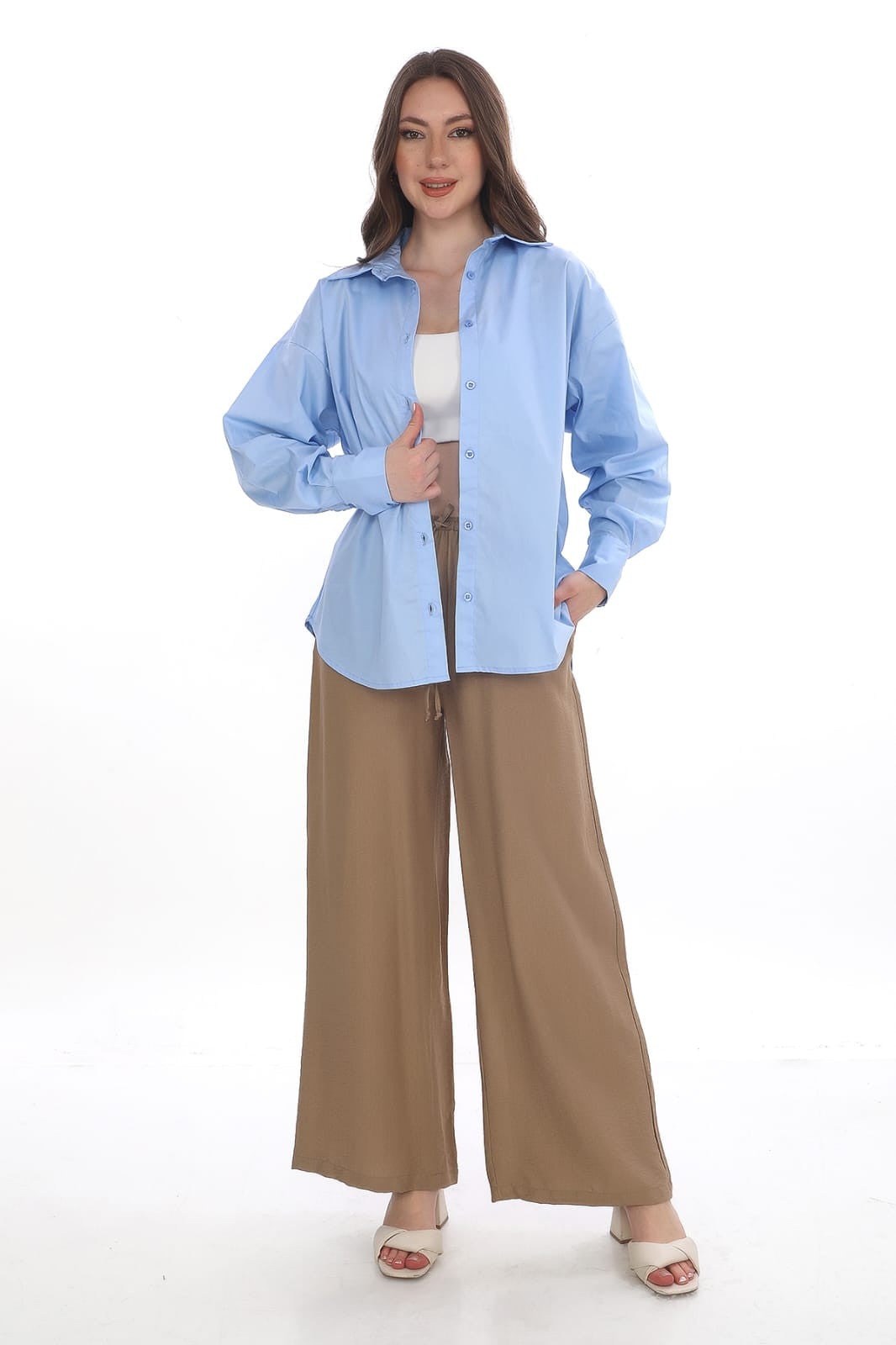 Chemise Bleu Ciel