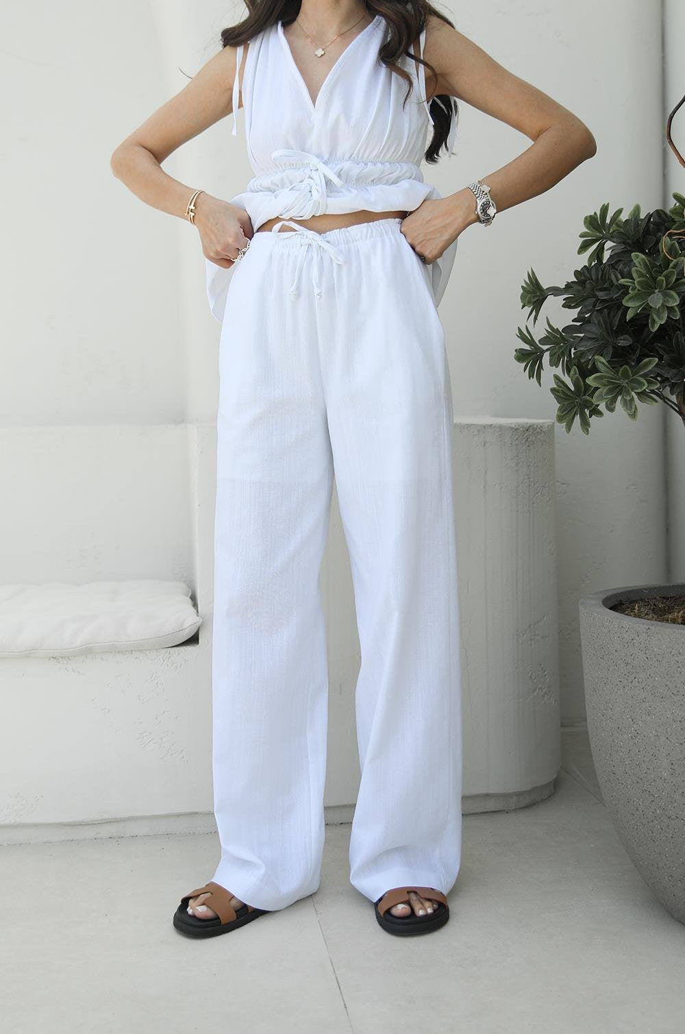 Set Amal Blanc