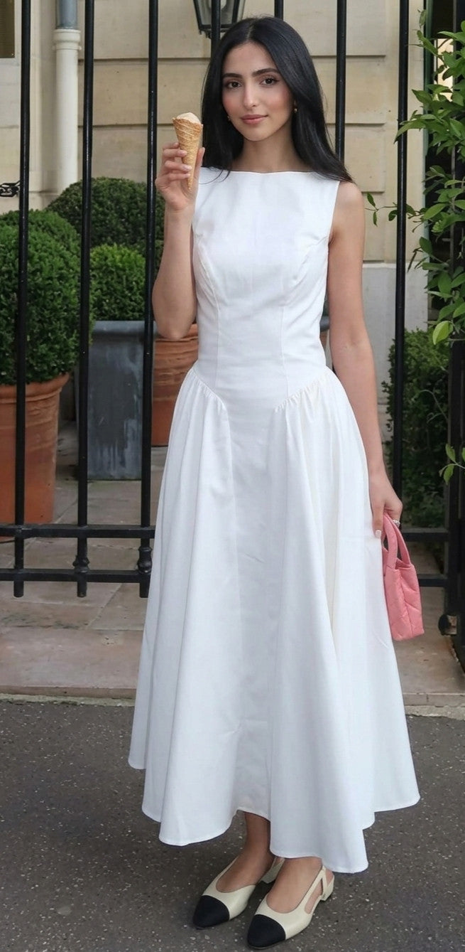 Robe Selena Blanc