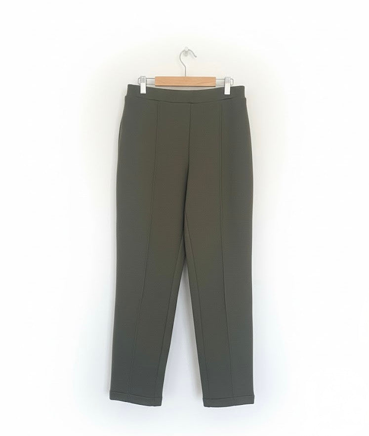 Pantalon Basique Vert