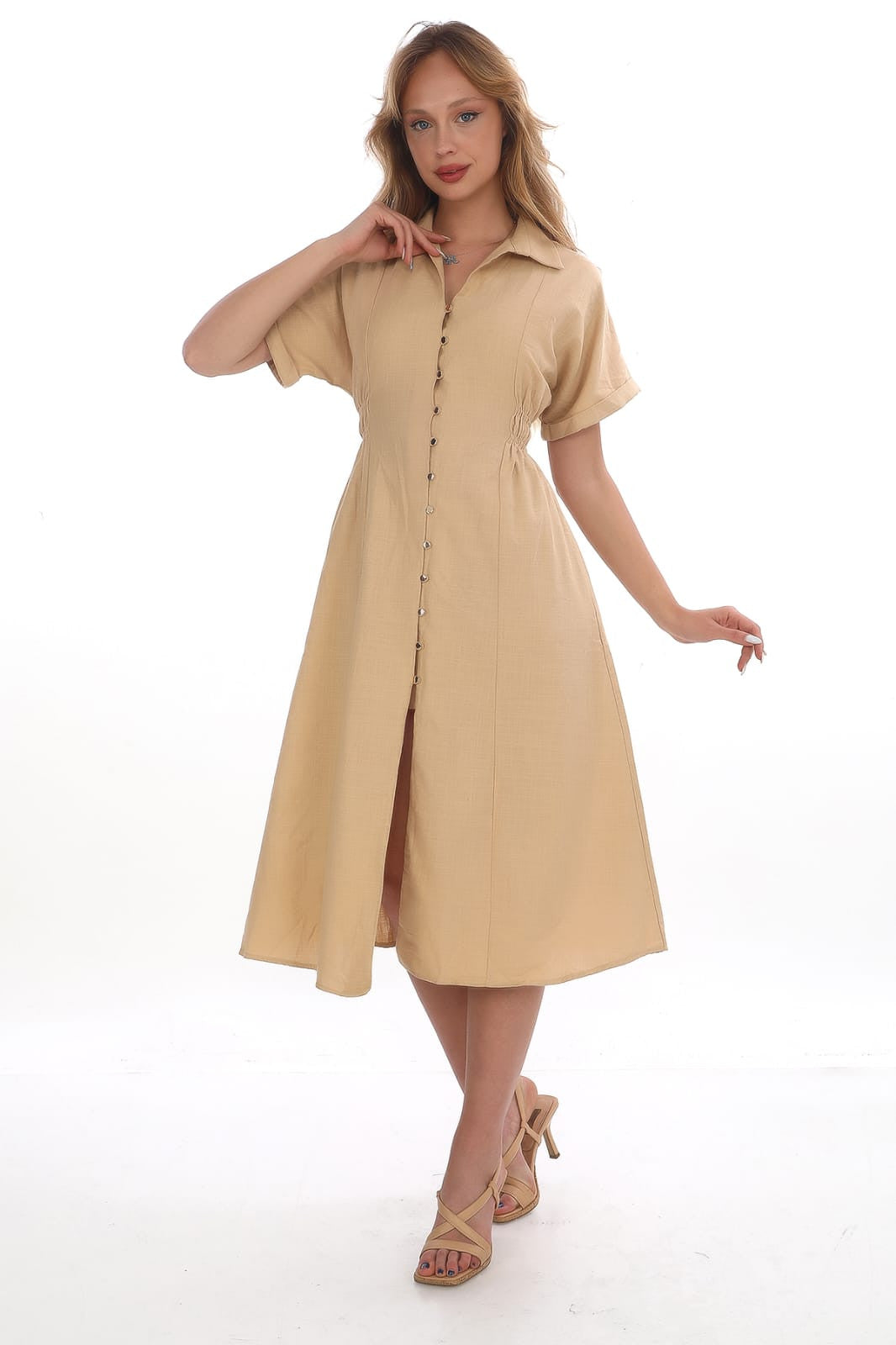 Robe Fiona Beige