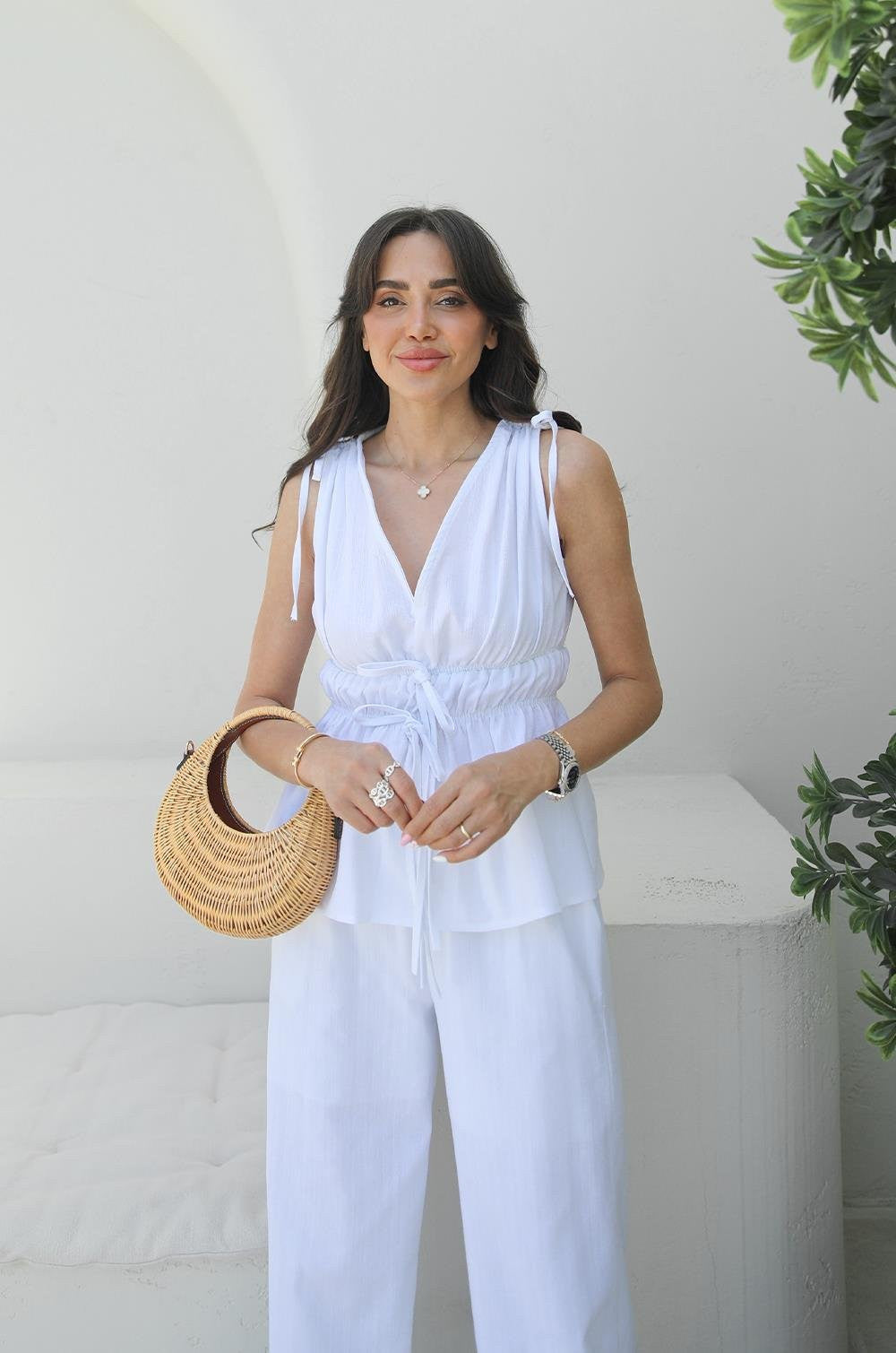 Set Amal Blanc