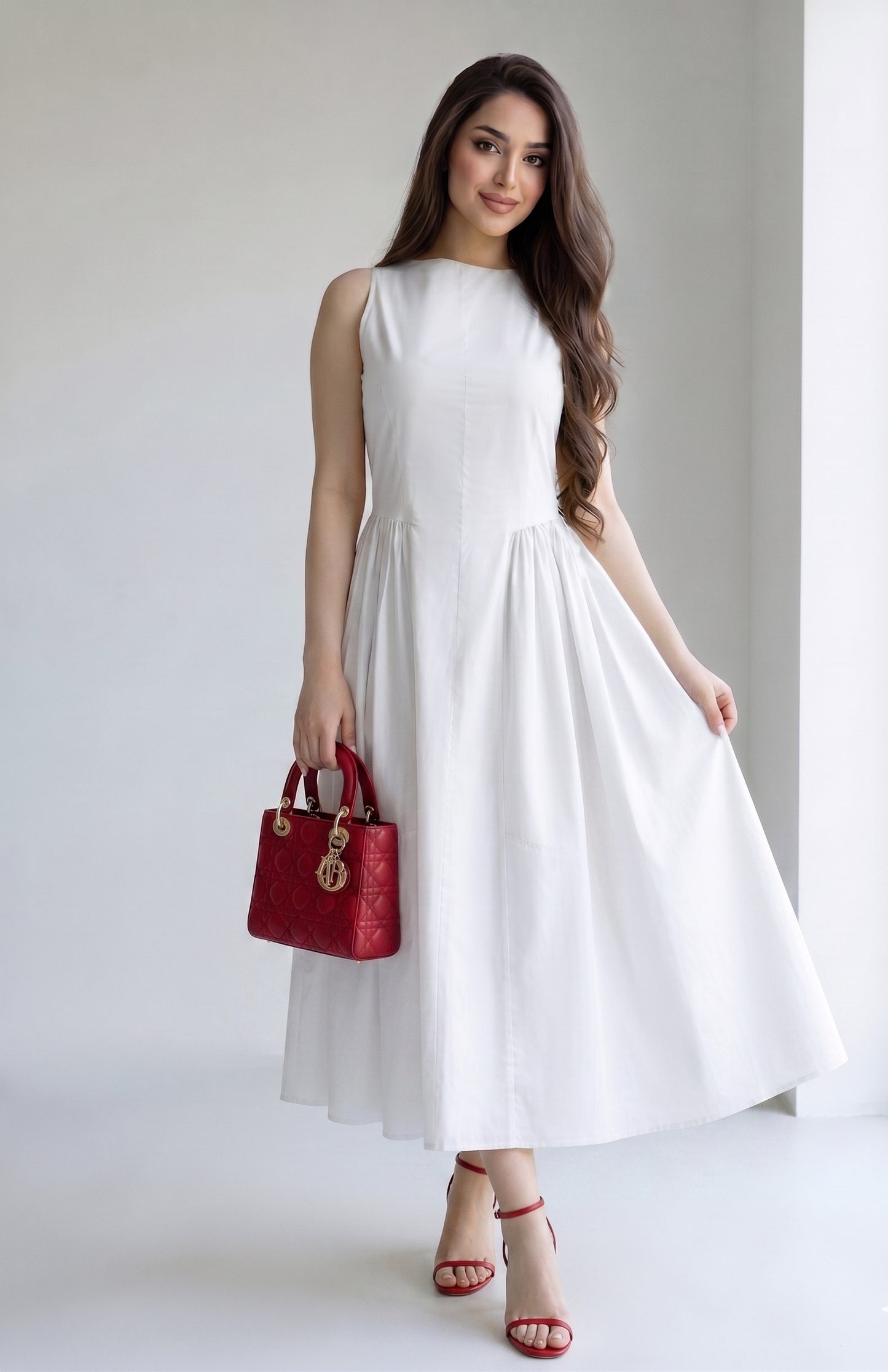 Robe Selena Blanc
