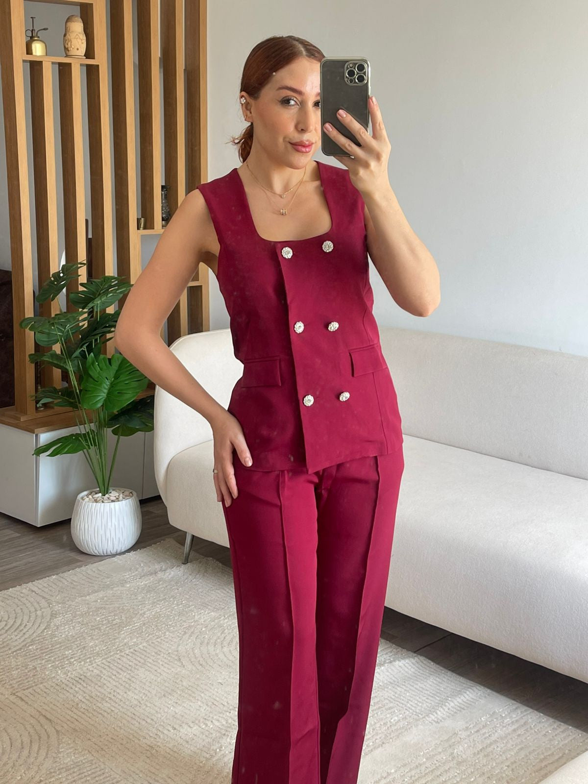 Set Elise Bordeaux