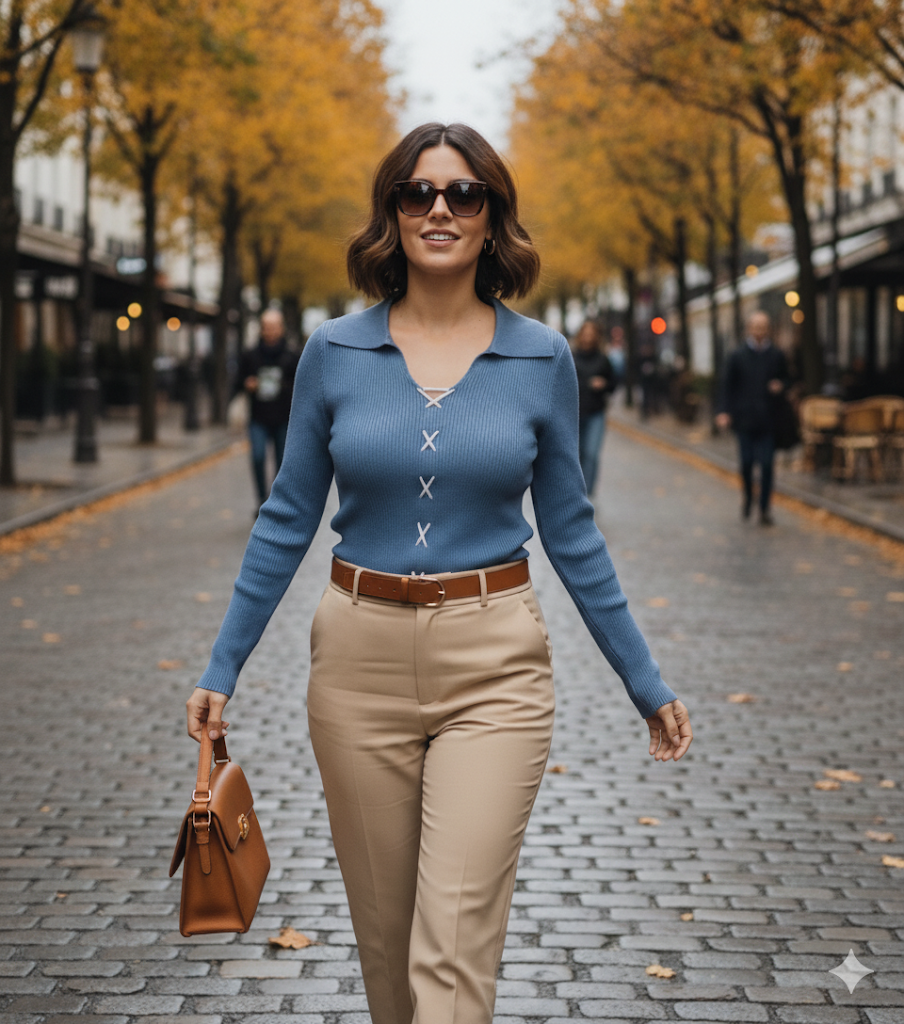 Pull Sali bleu