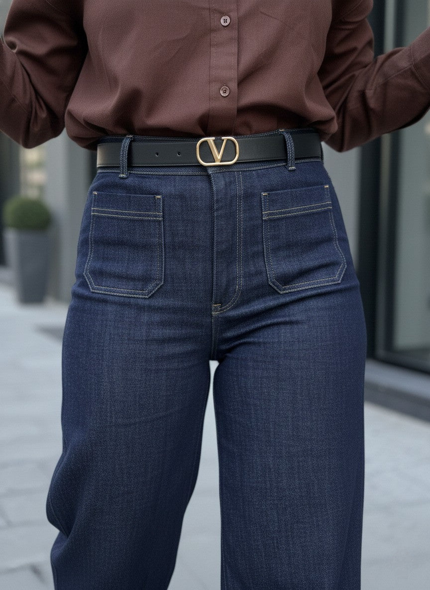 Pantalon Denim poche