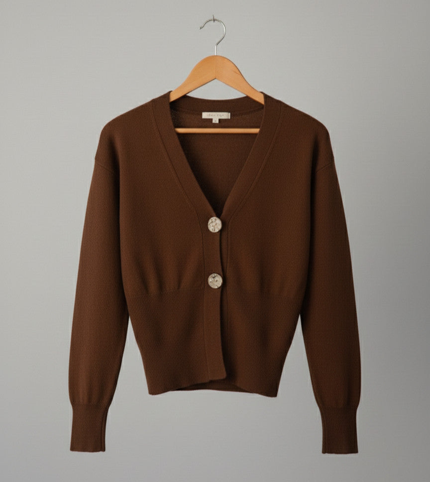 Gilet Nevin Marron