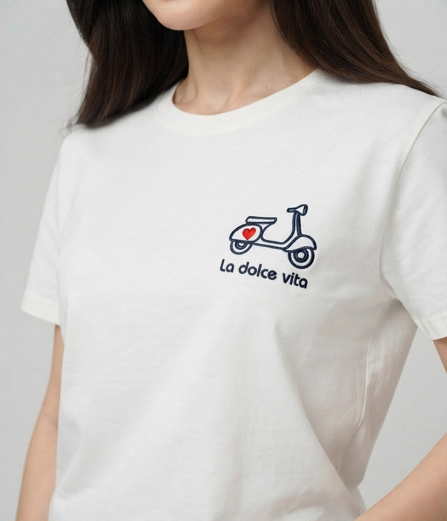 T-shirt Dolce Vita Blanc