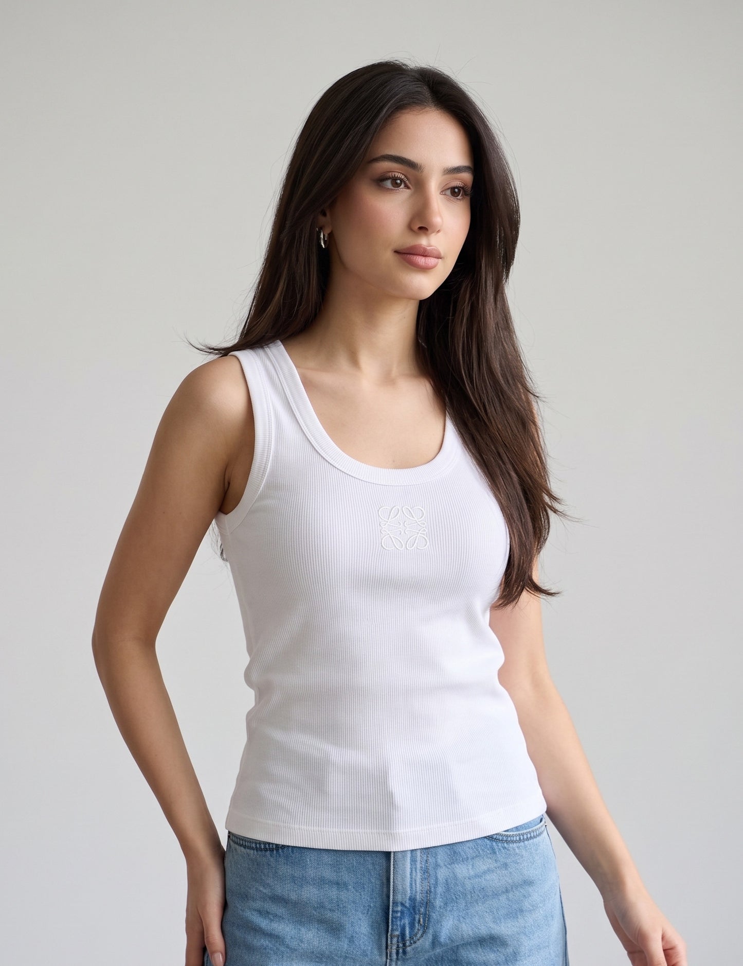 Top Low Blanc /Blanc
