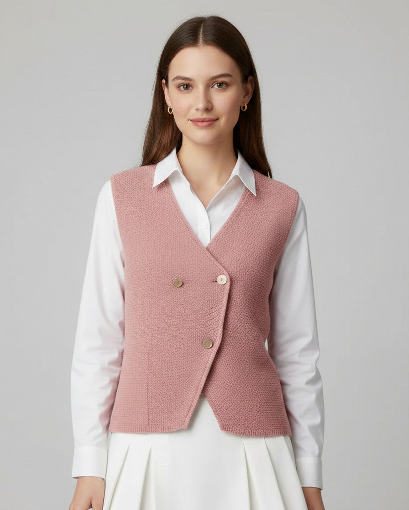 Gilet Berna Pink