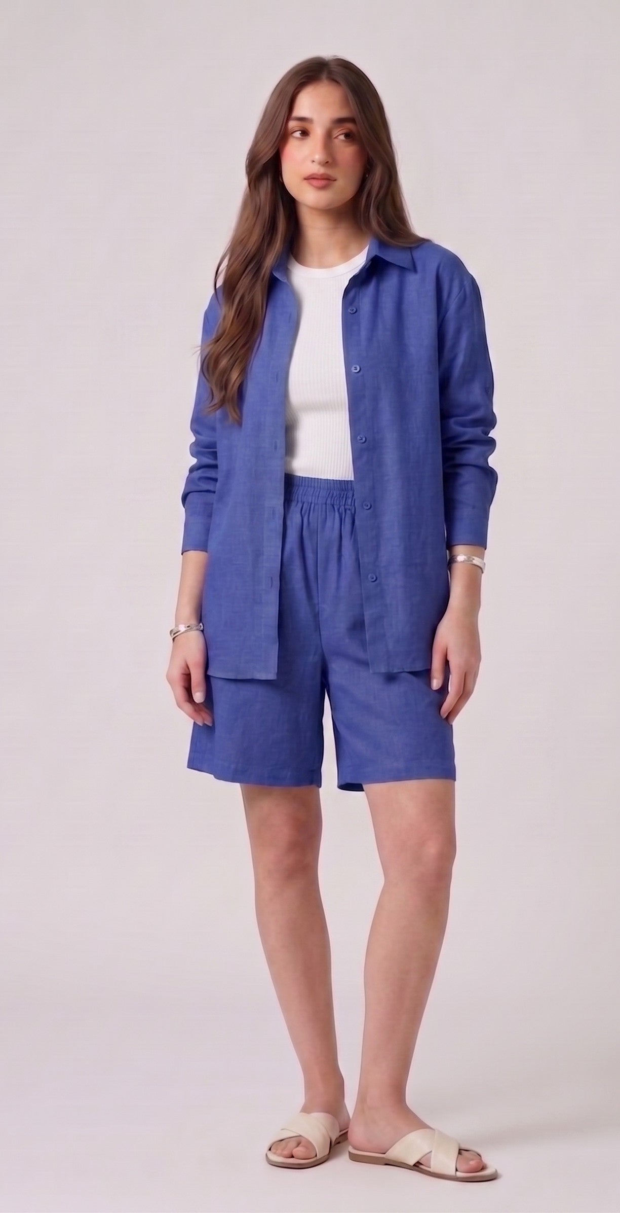 Set Short Samy Bleu