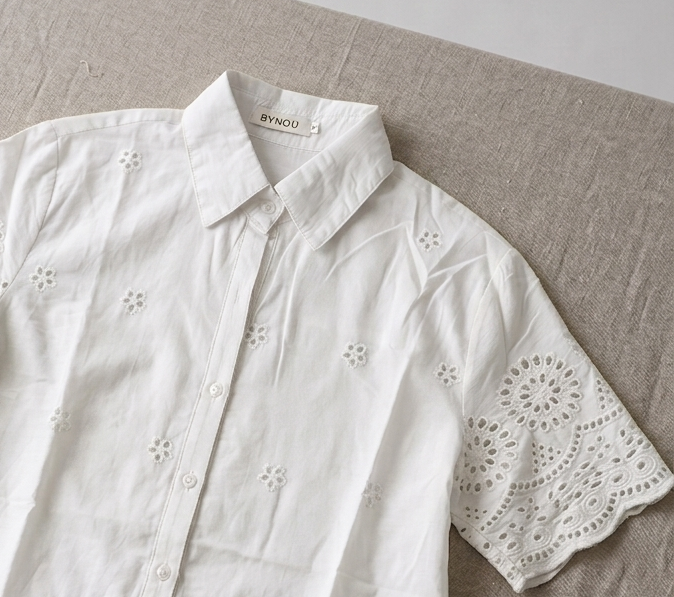 Set Zayna Brodé Blanc