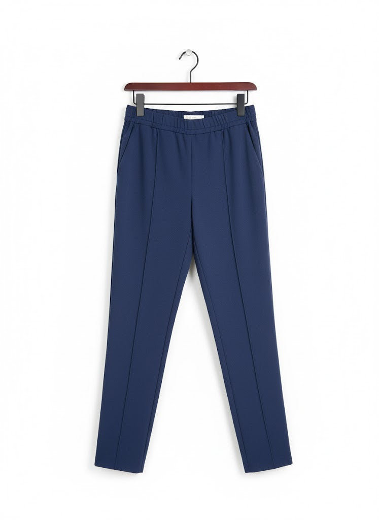 Pantalon Basique Bleu Marine