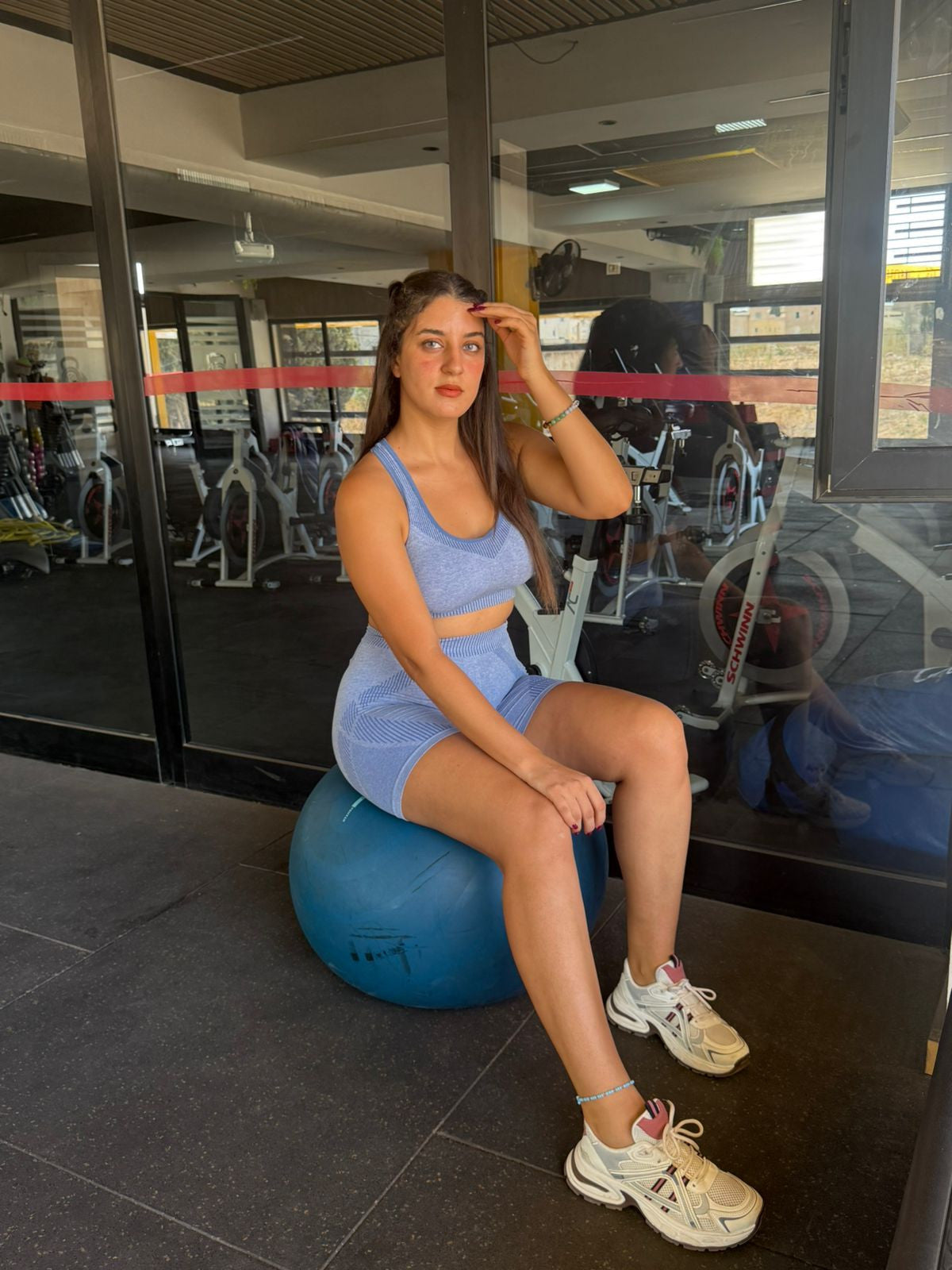 Set Short Bleu