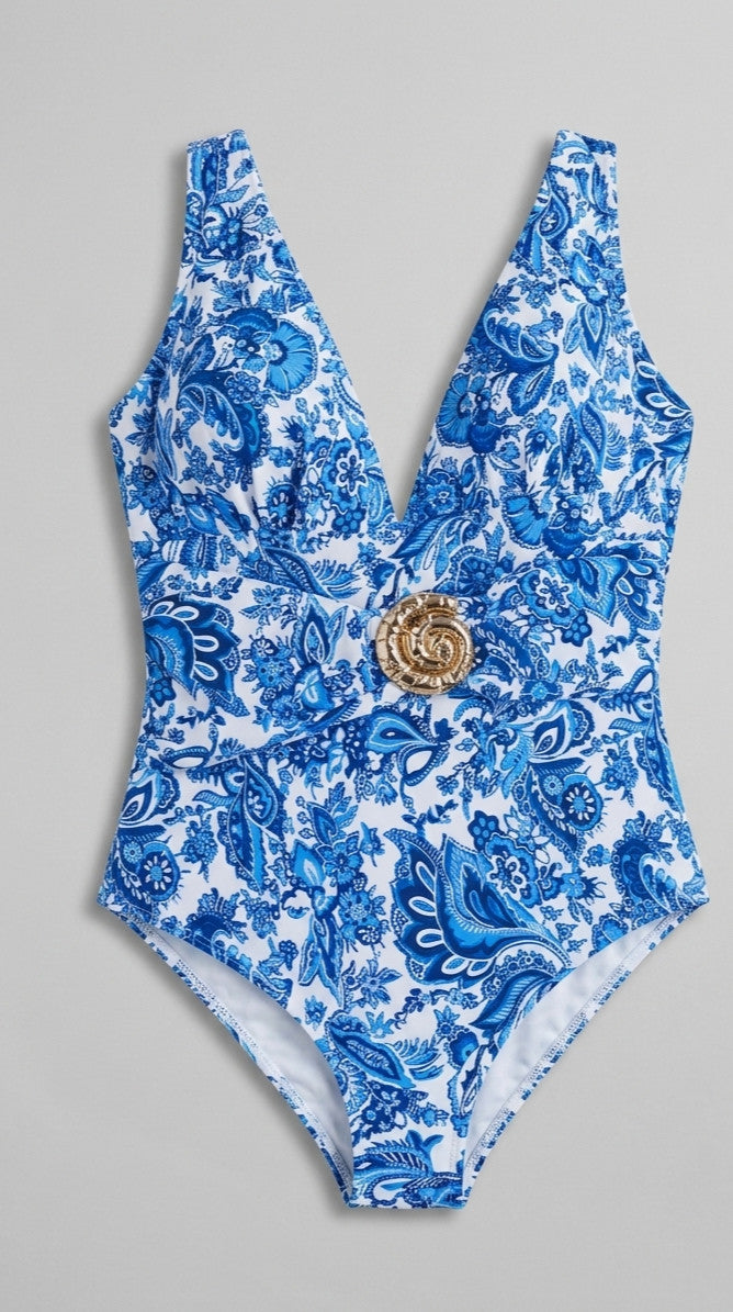 Maillot Capri Bleu