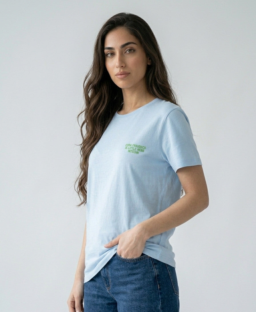 T-Shirt Only Limit Bleu