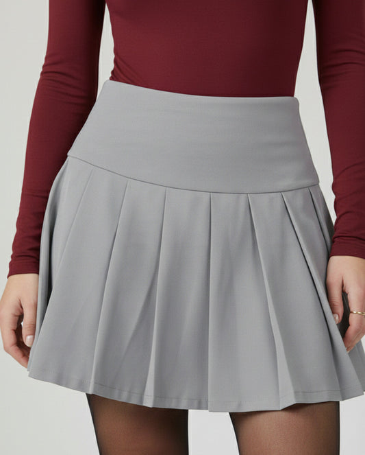 Jupe Bella Gris Clair