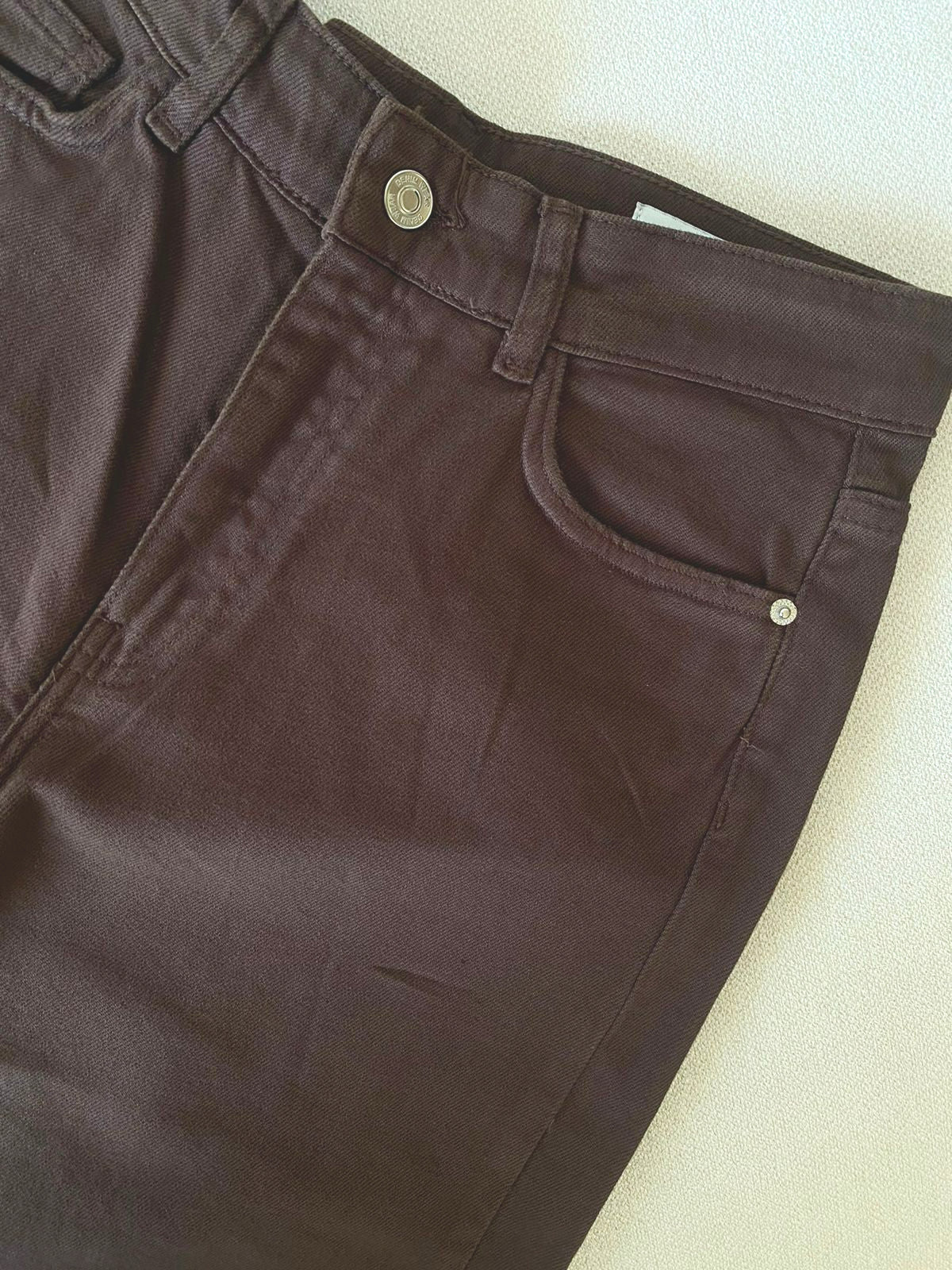 Pantalon Jean Marron