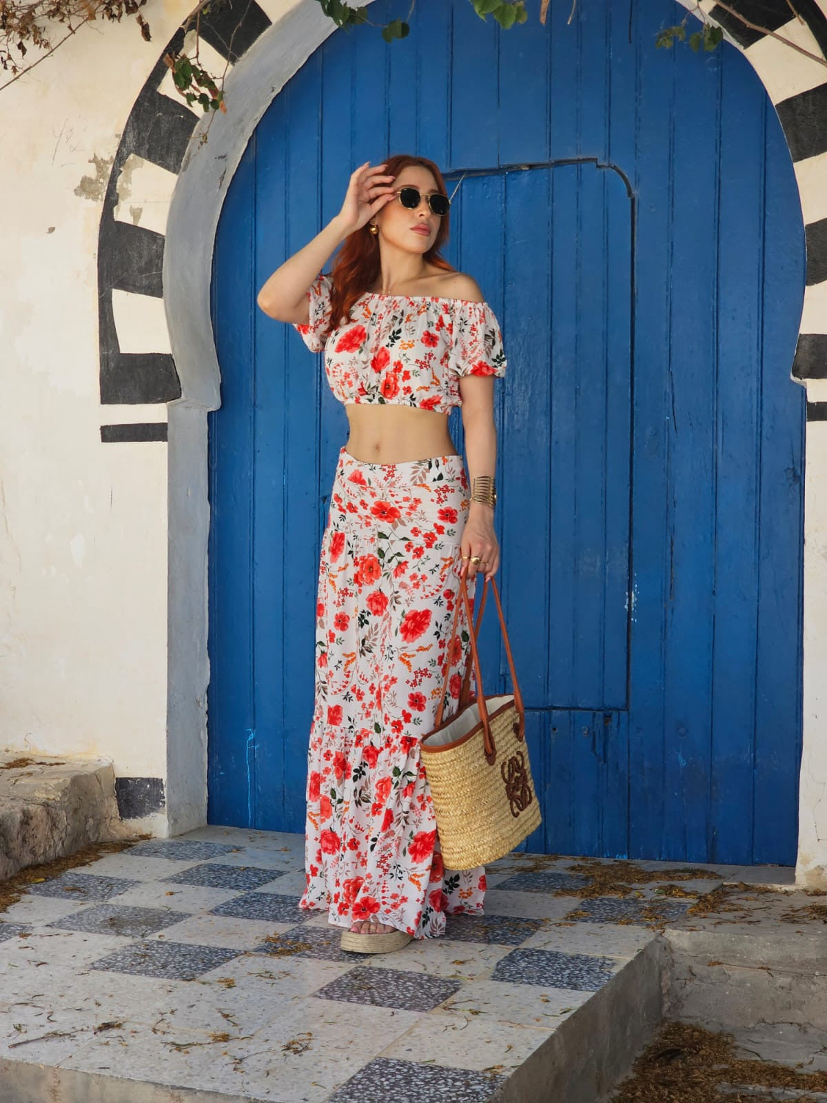 Set Floral Rouge