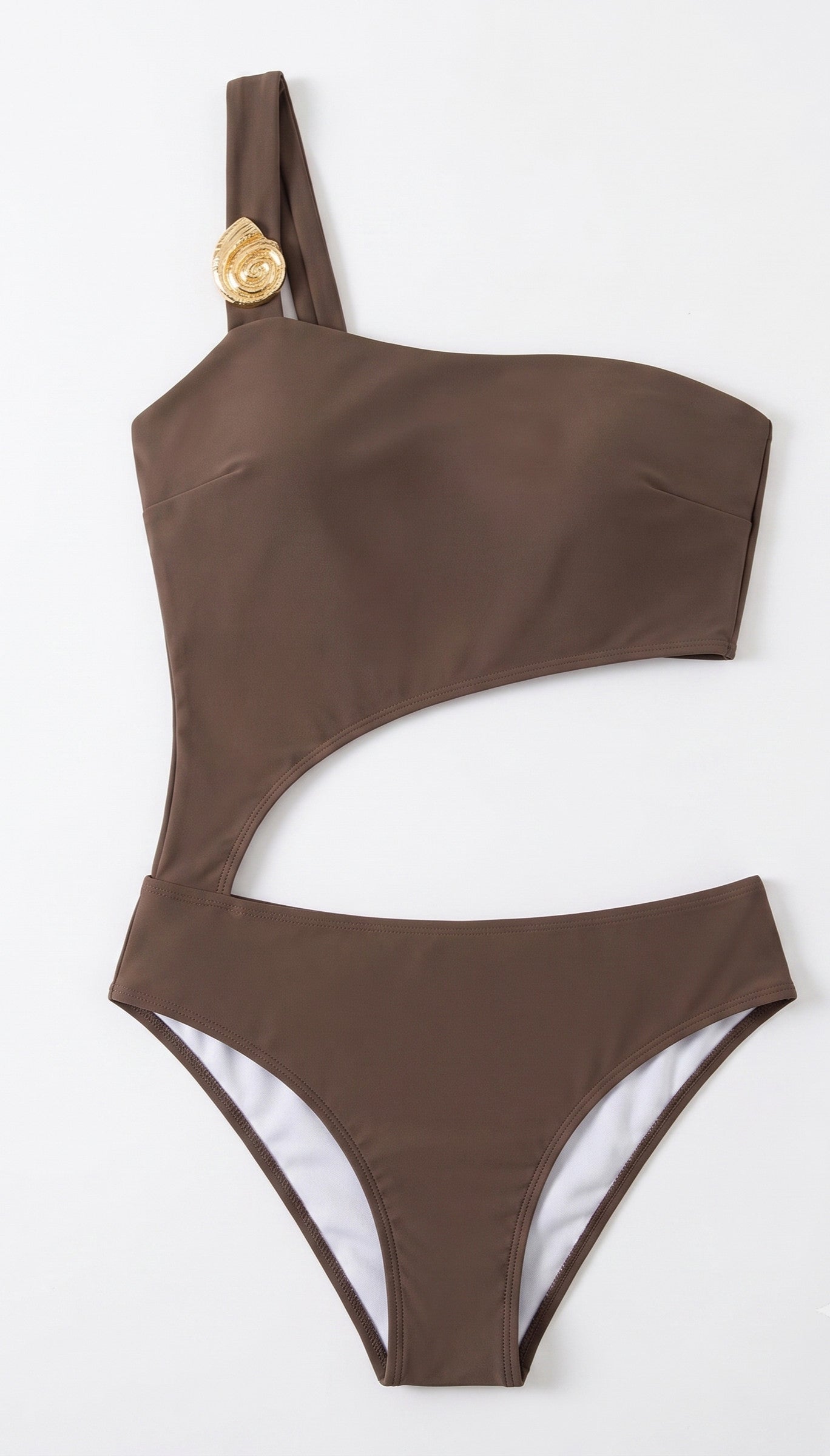 Maillot Velia Marron