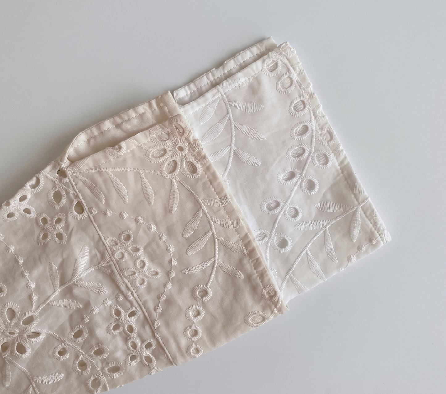 Set Dua Brodé Blanc