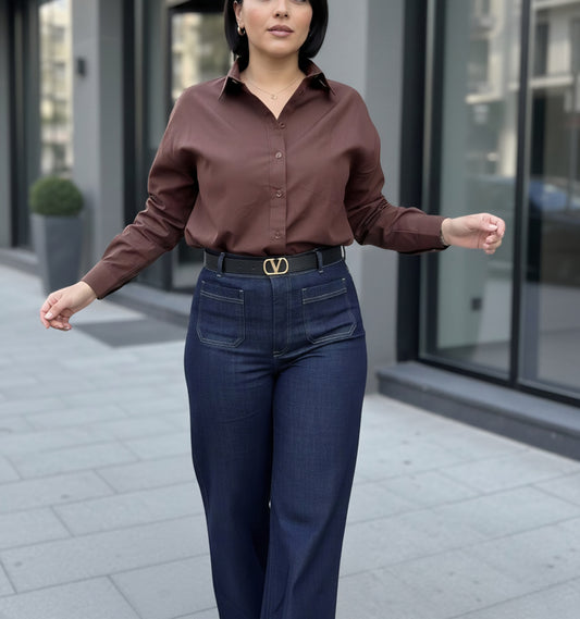 Pantalon Denim poche