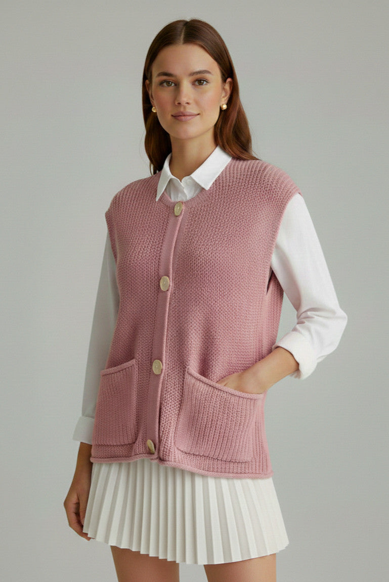 Gilet Braga Pink