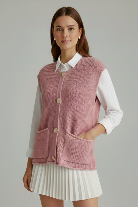 Gilet Braga Pink