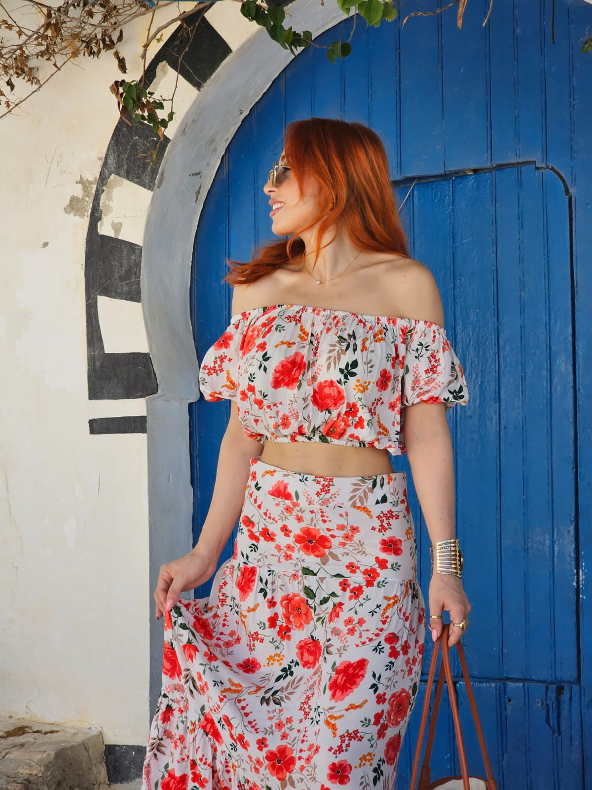 Set Floral Rouge