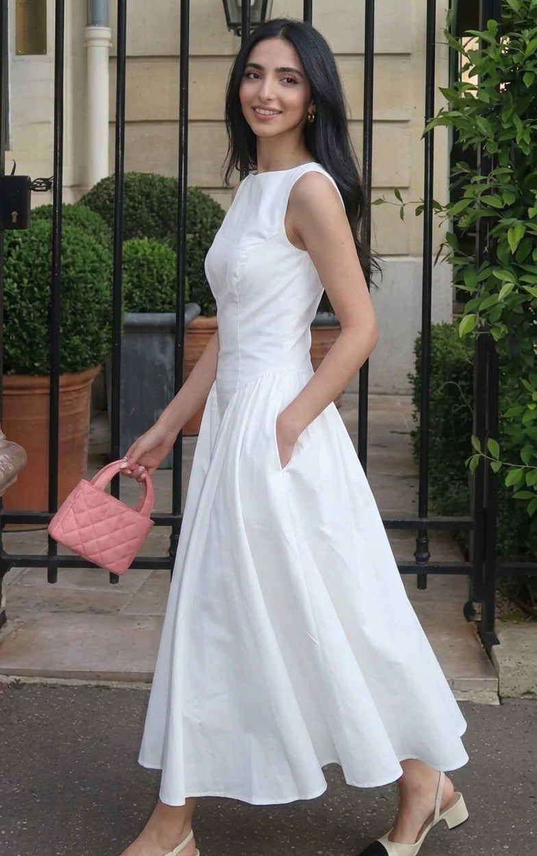Robe Selena Blanc