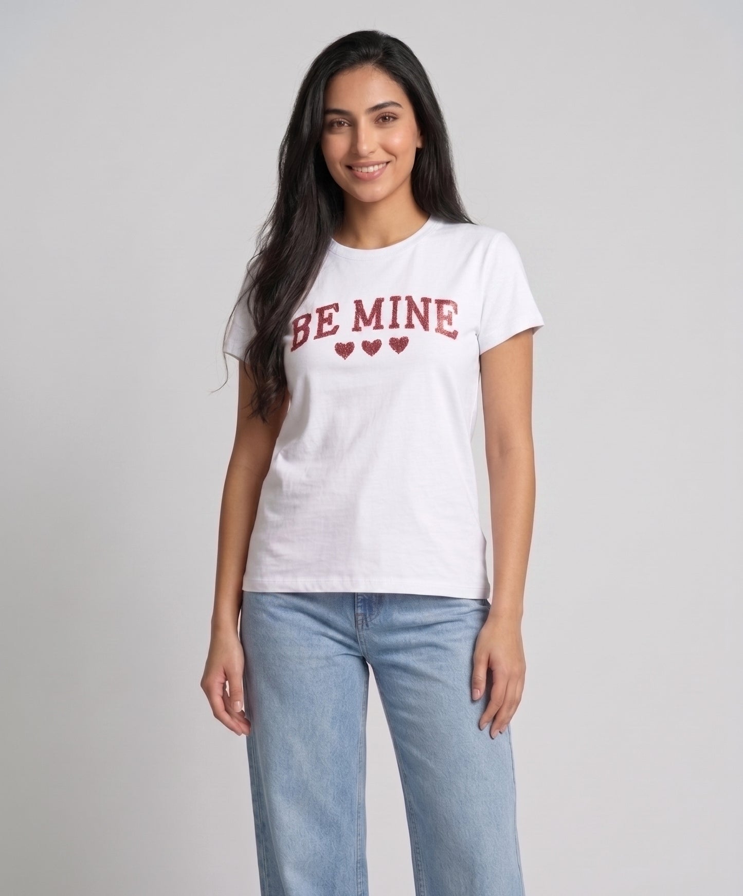 T-Shirt Be Mine Blanc