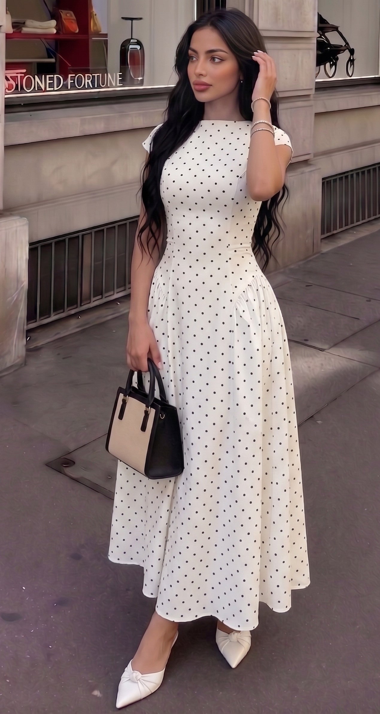Robe Livia Blanche