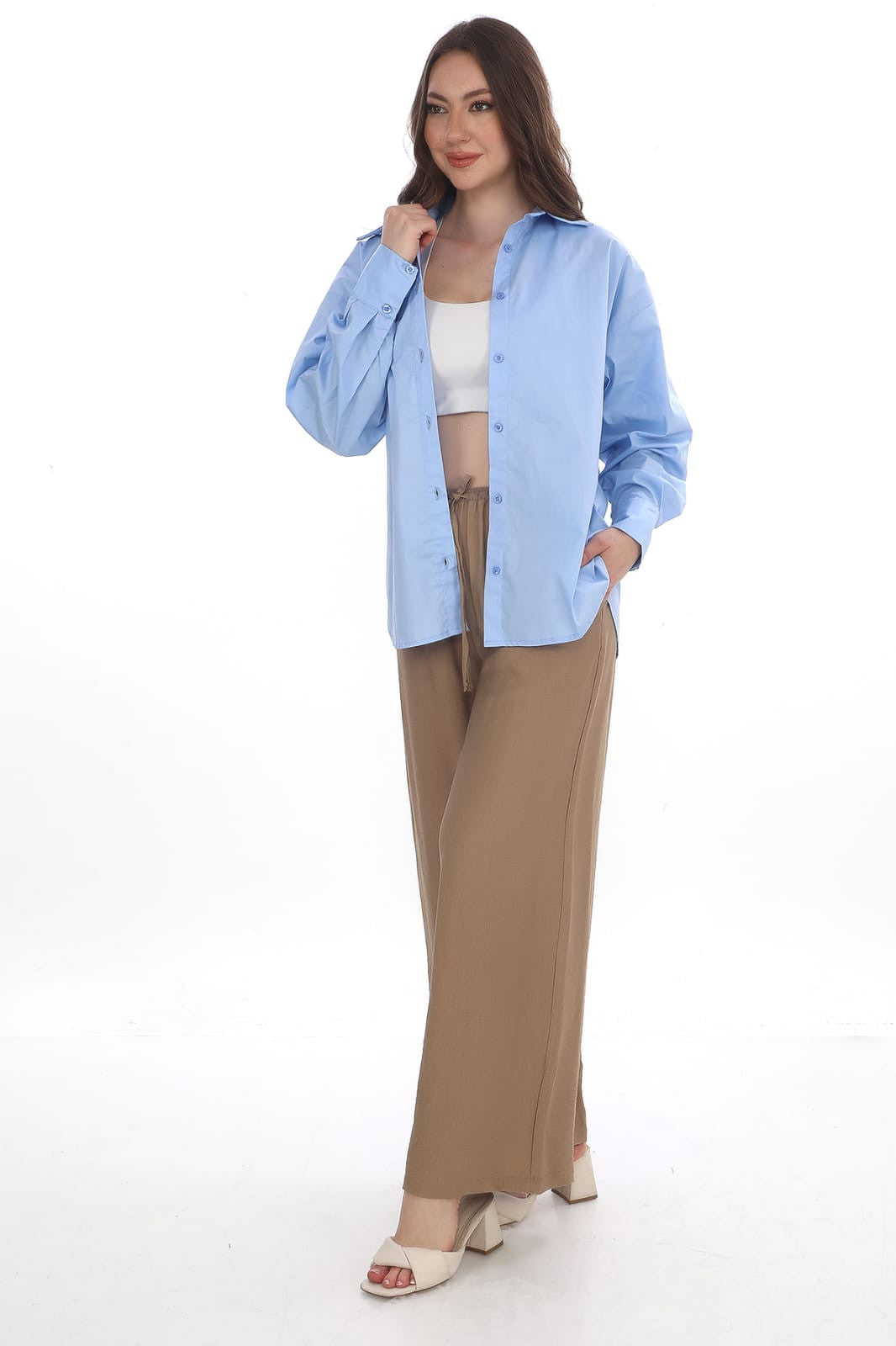 Chemise Bleu Ciel