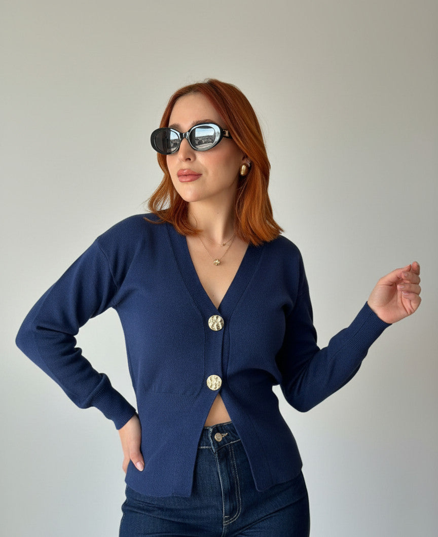 Gilet Nevin Bleu Marine