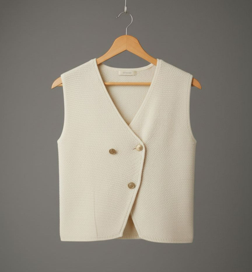 Gilet Berna Ecru