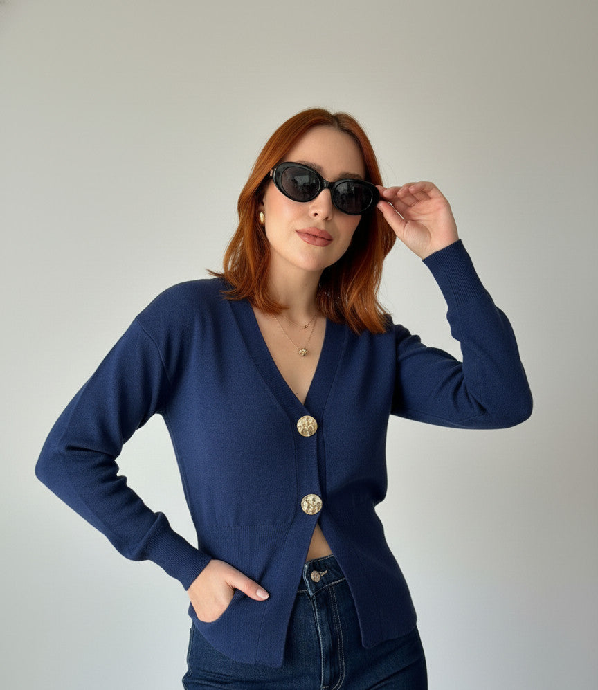 Gilet Nevin Bleu Marine
