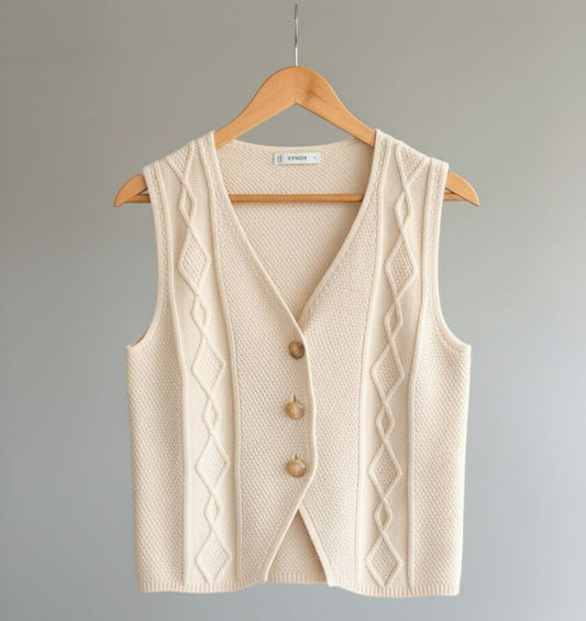 Gilet Marila Ecru