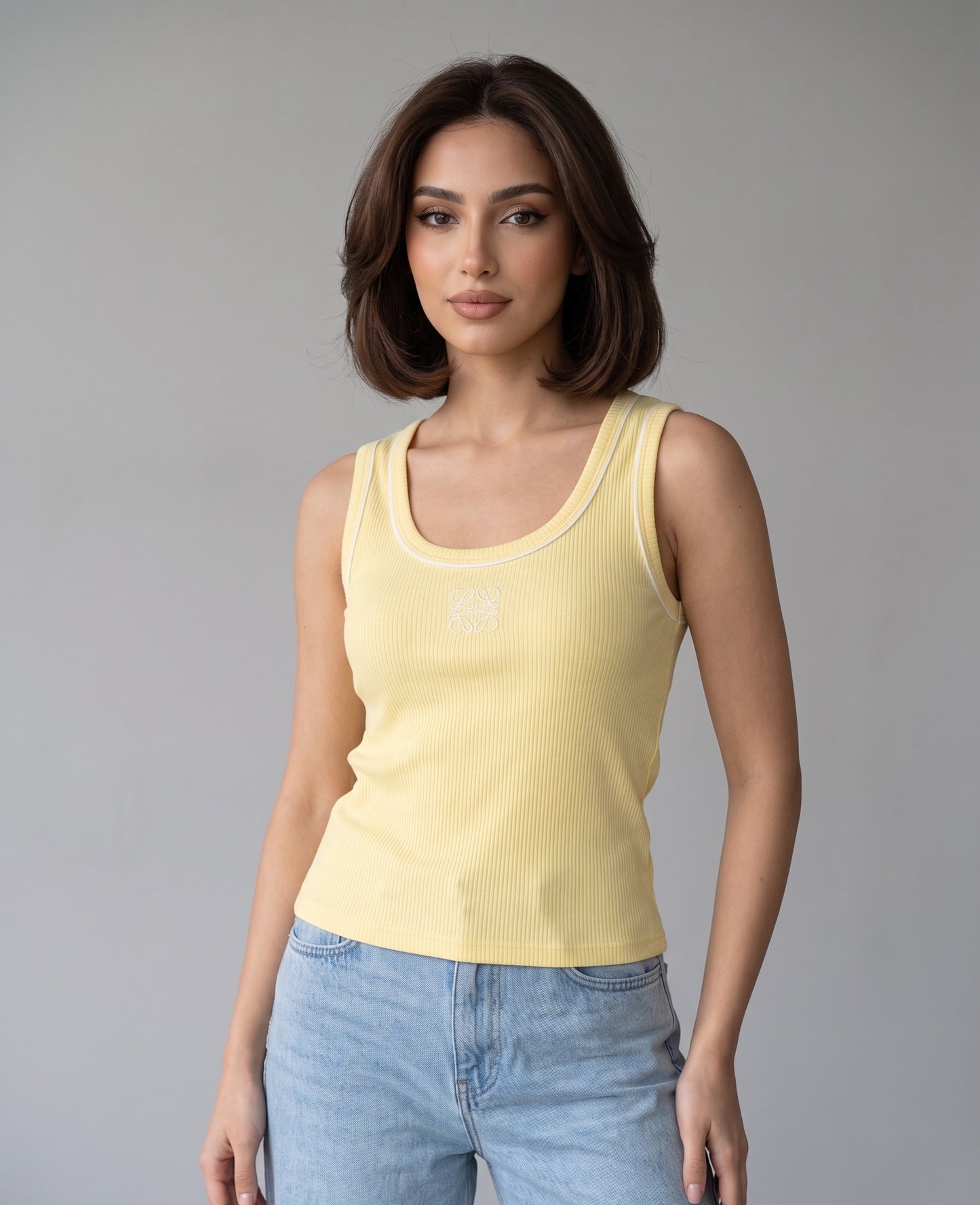 Top Low Jaune Pastel 01