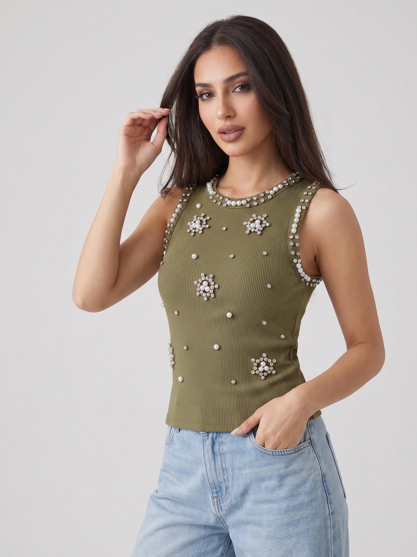 Top Bling 01 Vert