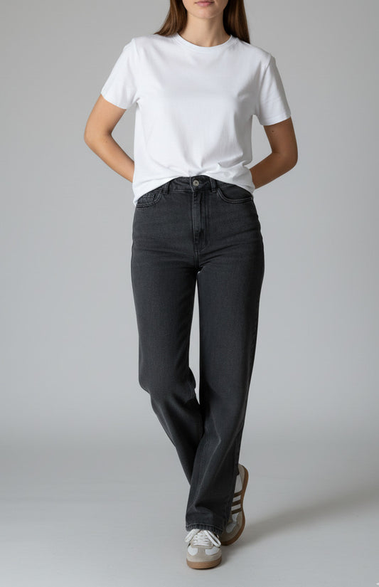 Pantalon Jean Gris Foncé